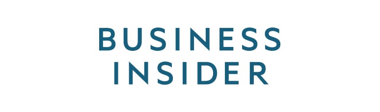 Business Insider-Logo mit dem Namen der Publikation in blauen Großbuchstaben auf weißem Hintergrund, als Symbol für vertrauenswürdigen Prüfservice und zuverlässige Berichterstattung.